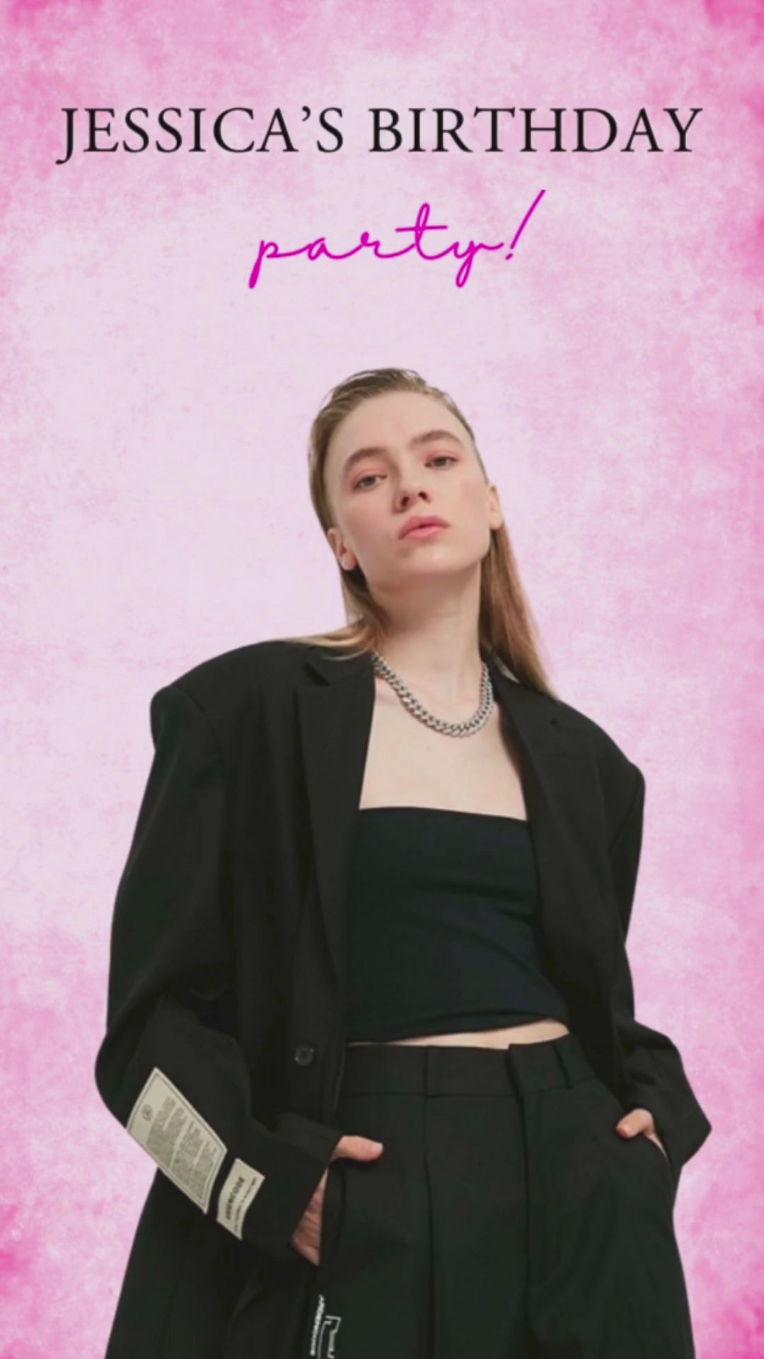 Sex and the City Birthday Animated Video Invitation | Canva Template | Instant Download