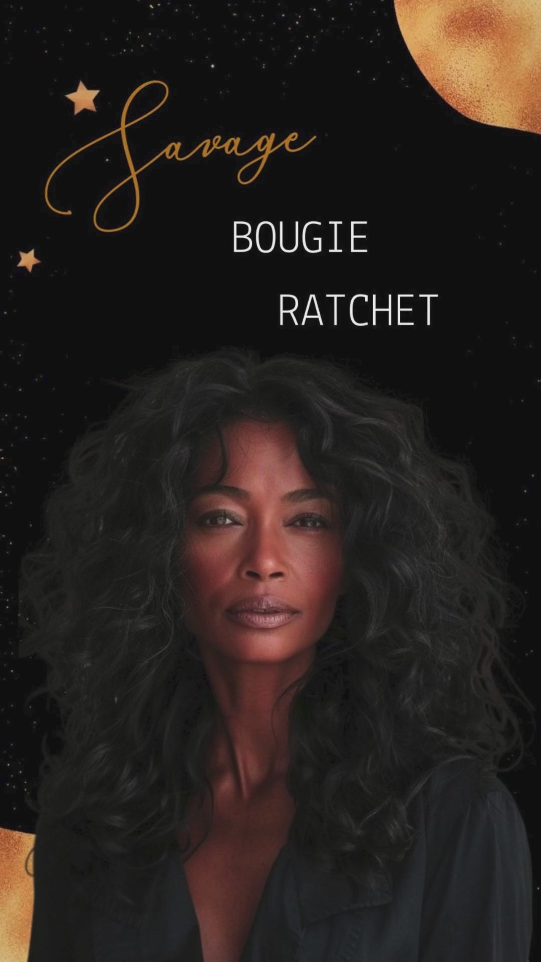 Classy Savage Bougie Ratchet Birthday Video Invitation - The Bougie Ratchet Birthday Party Invite | Canva Template | Instant Download