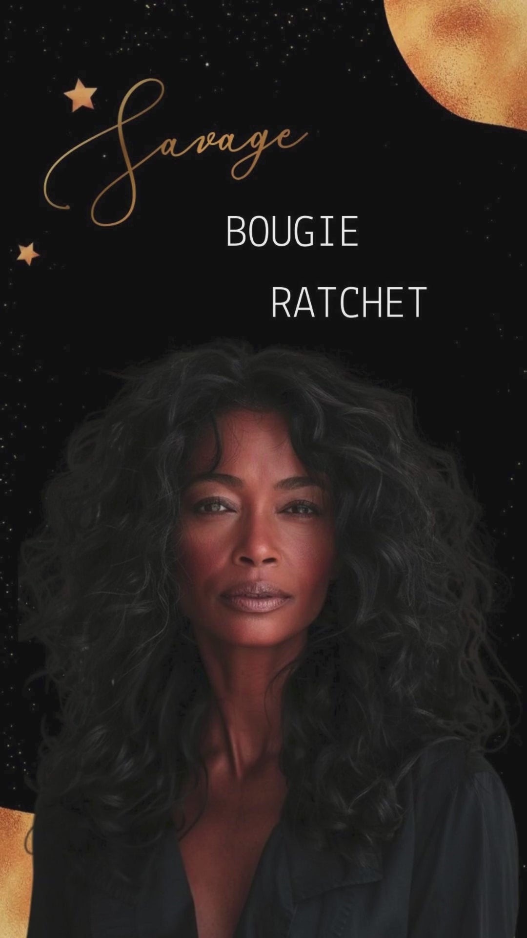 Classy Savage Bougie Ratchet Birthday Video Invitation - The Bougie Ratchet Birthday Party Invite | Canva Template | Instant Download