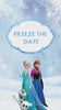Frozen Theme Birthday Invitation