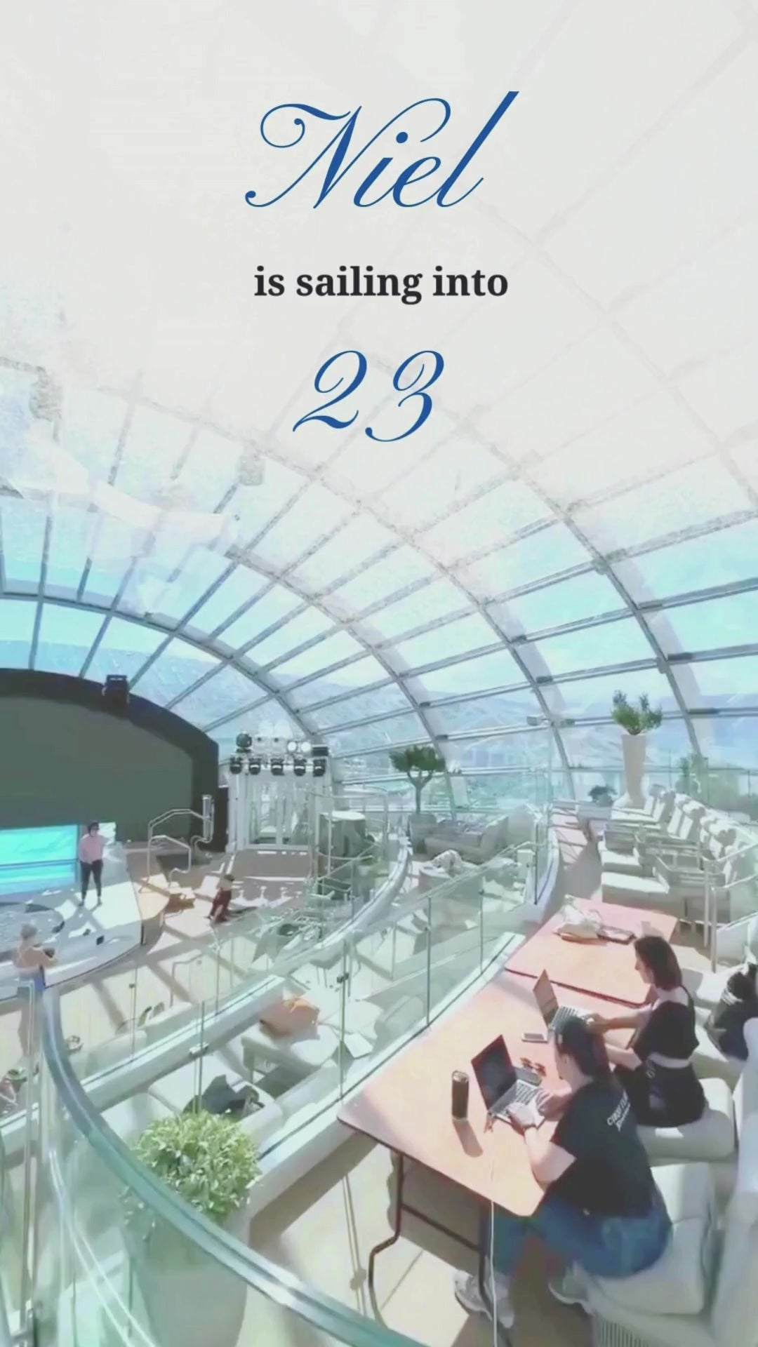 Cruise adult Birthday Video Invitation - Cruise Theme Birthday Party Invite | Canva Template | Instant Download