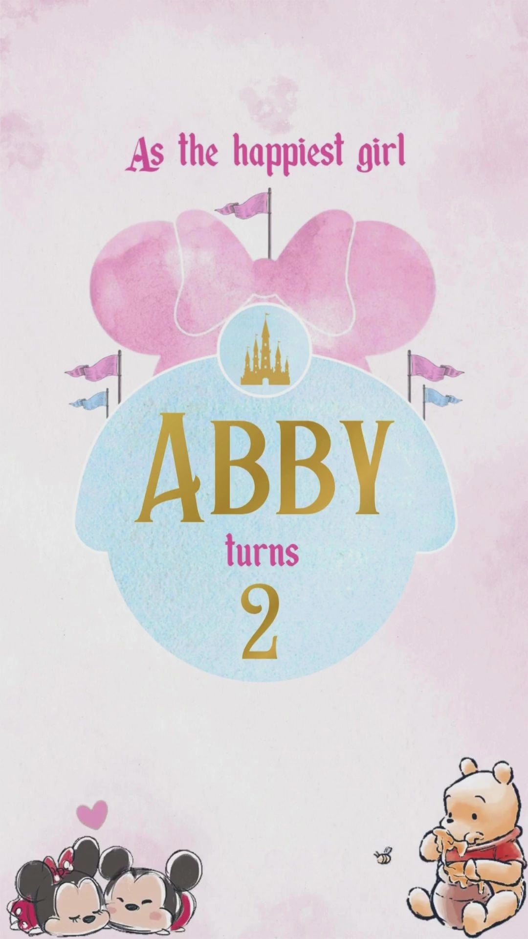 Magical Birthday Video Invitation - Magical Theme Digital Party Invite