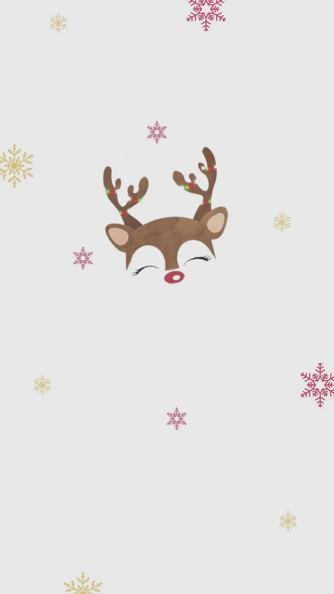reindeer birthday invitations​