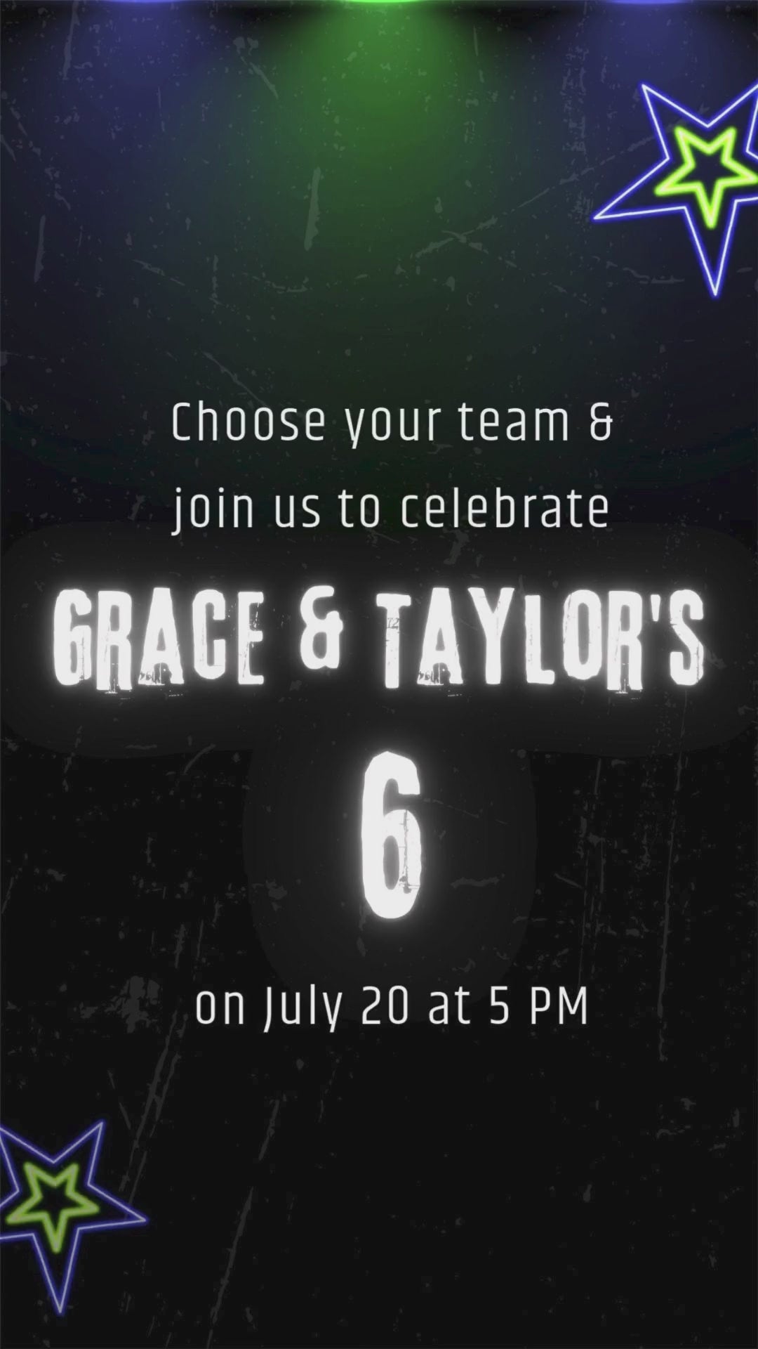 gaming birthday invitations