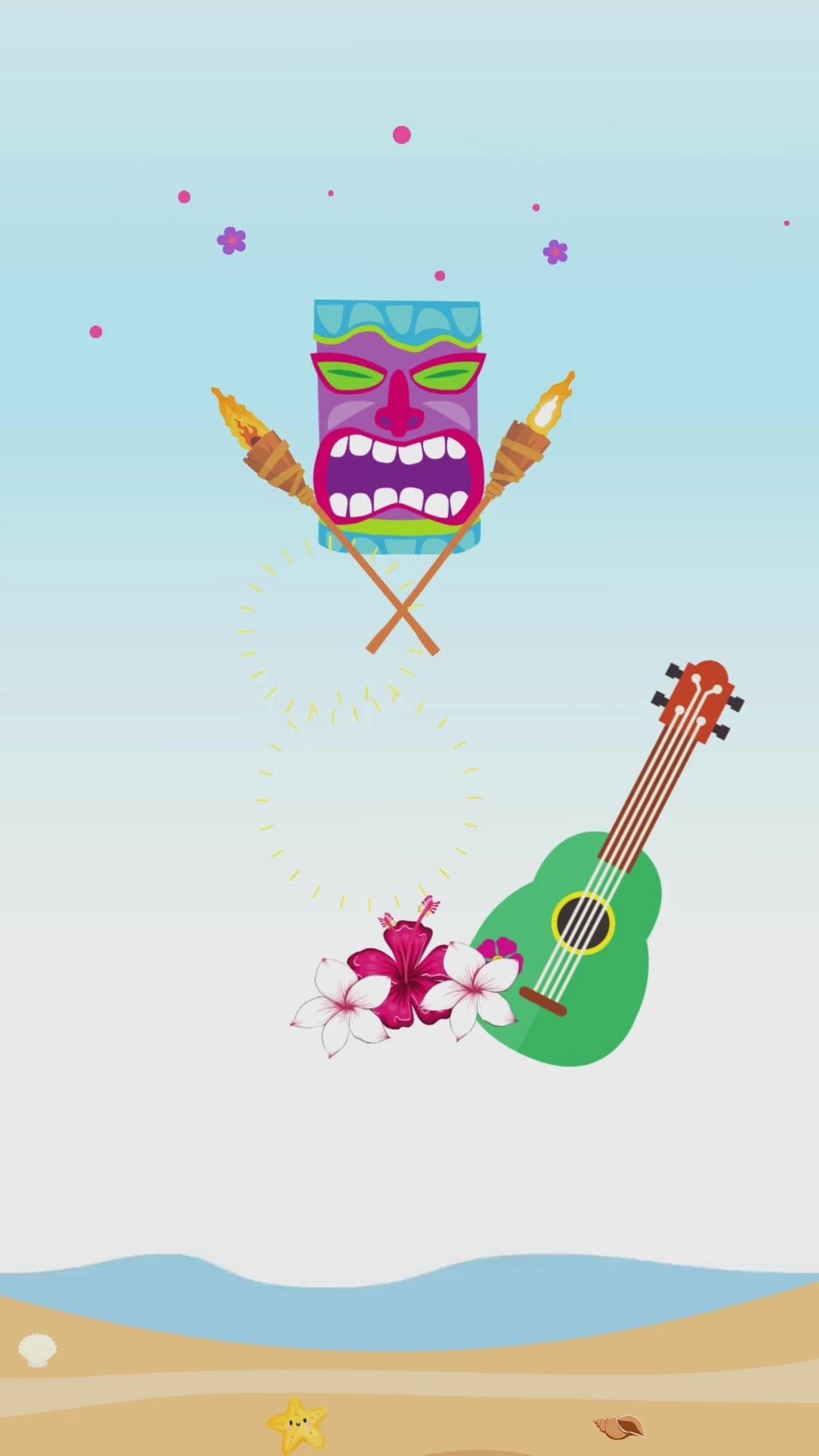 luau birthday invitations​