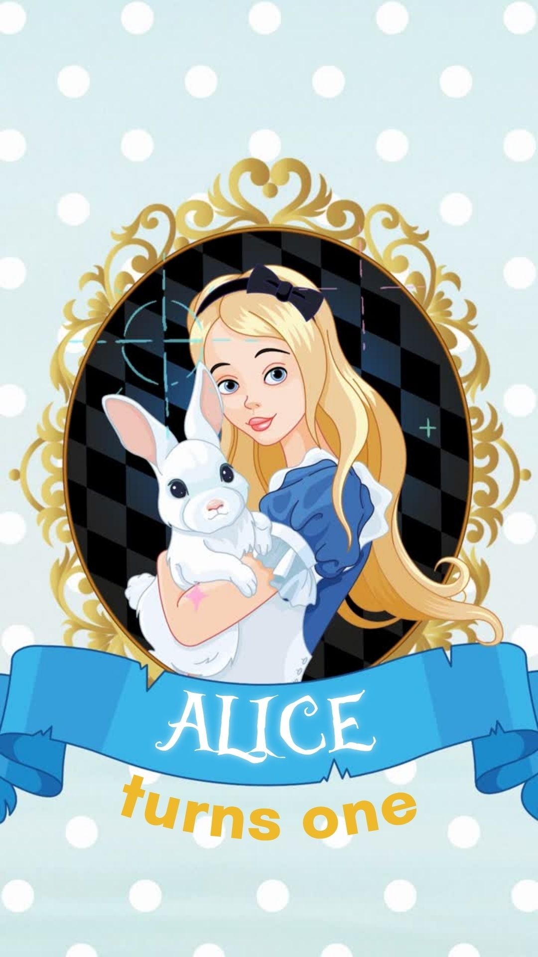 Invitación de cumpleaños de Alicia en el país de las maravillas - Invitación a la fiesta del té del Sombrerero Loco