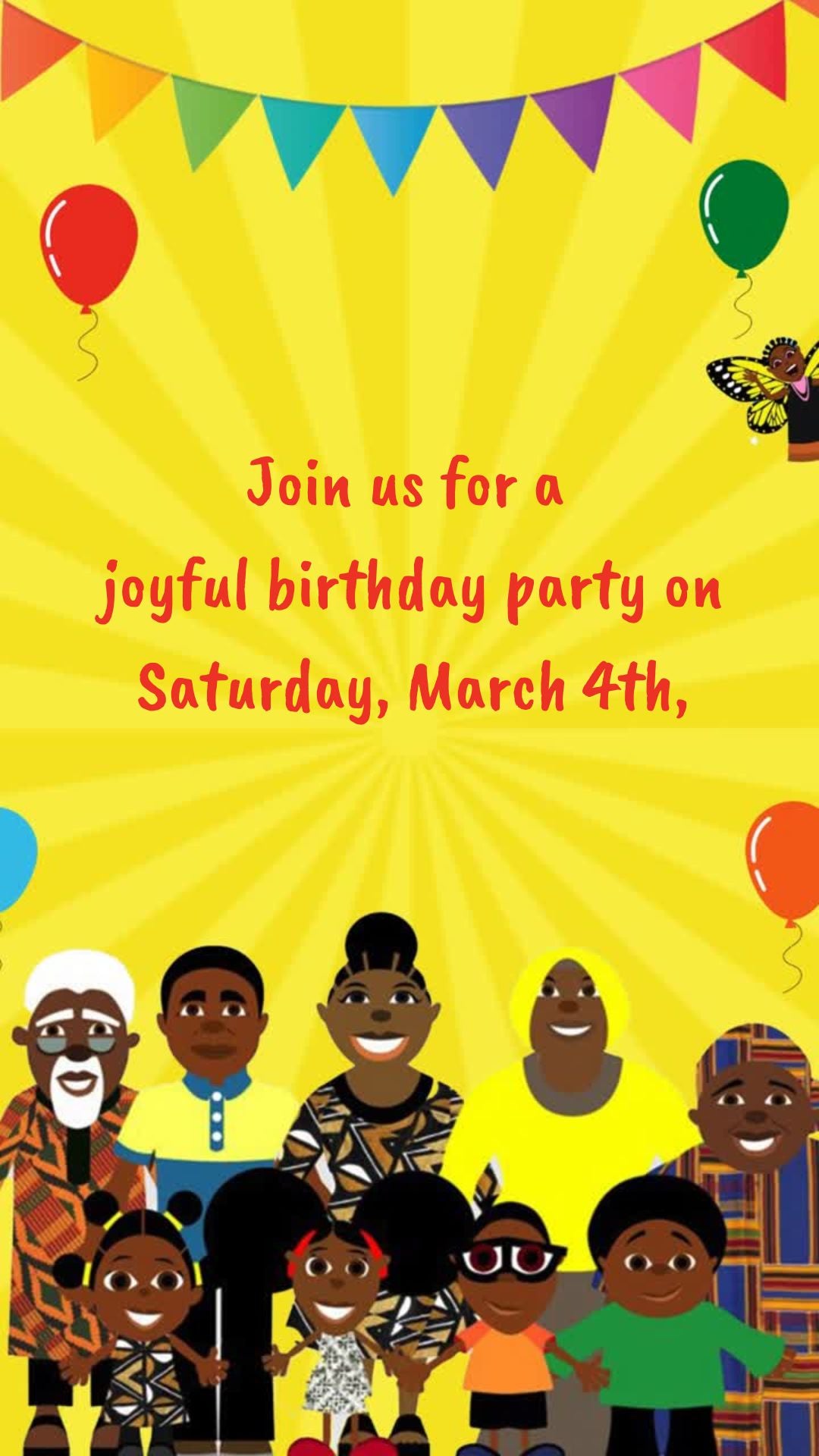 Bino and Fino Birthday Video Invitation - Bino and Fino Theme Invite - Come On Kids Let's Dance Dance Dance! | Canva Template | Instant Download
