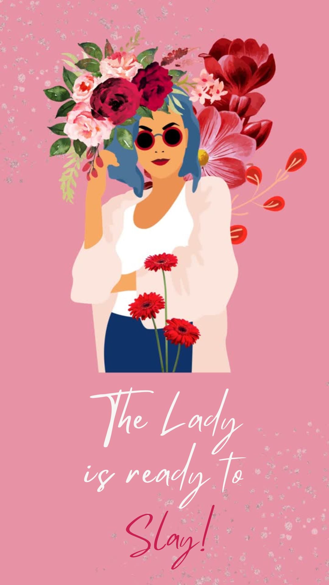 Boss Lady Birthday Video Invitation - Boss Lady Birthday Theme Digital Invite | canva template | instant download