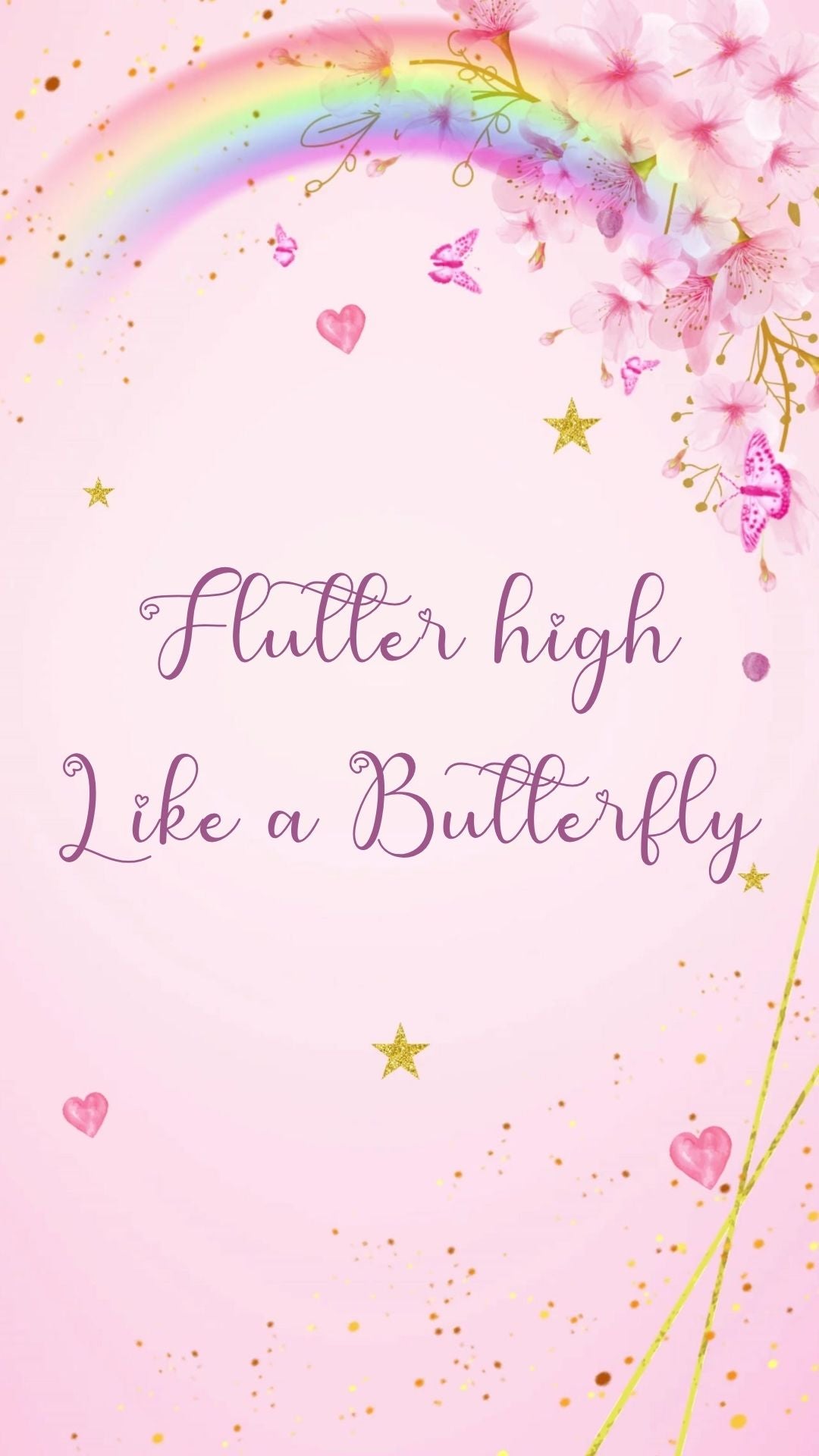 Butterfly Birthday Video Invitation - Girl's Birthday Pink Butterfly Invite - Pink Butterfly Birthday Video Invite – Girl Birthday Party Animated Invite | Canva Template | Instant Download