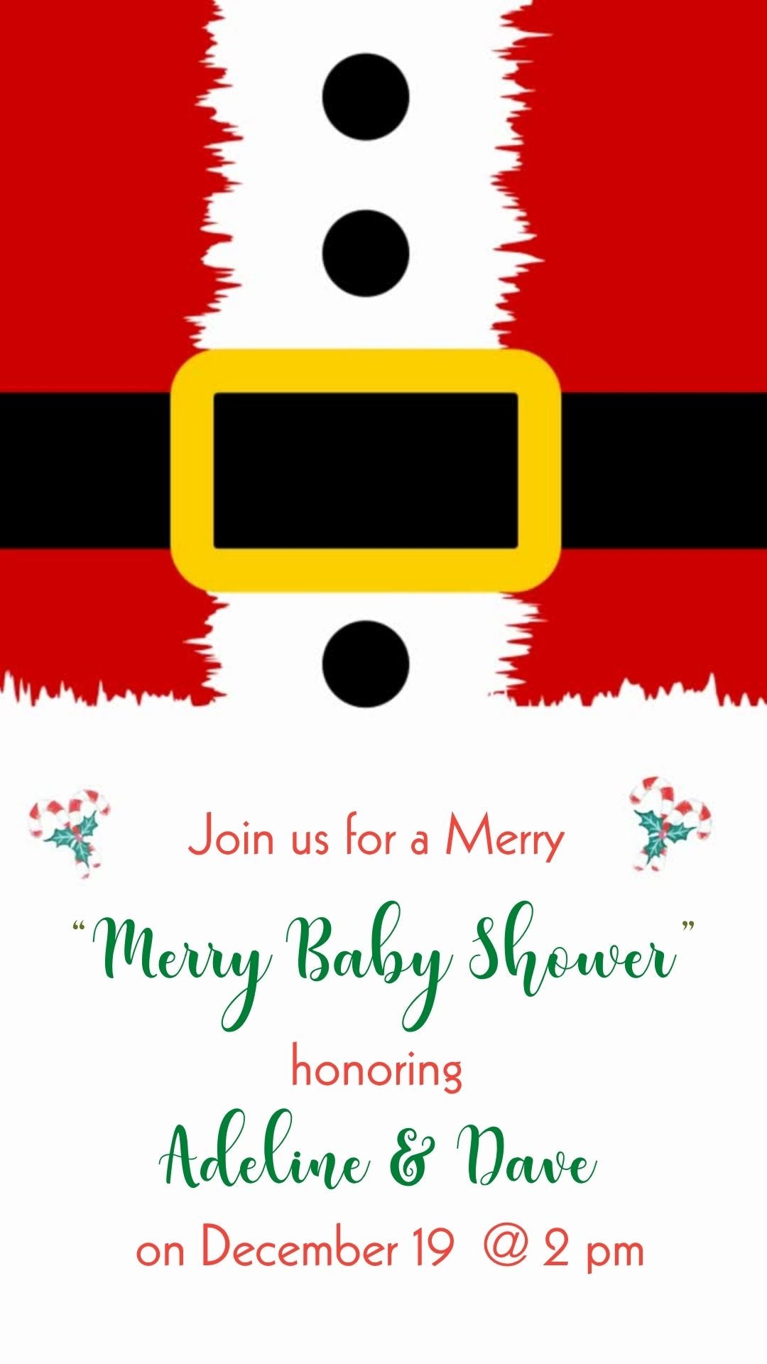 Christmas Santa Baby Shower Invite - Mary Baby Shower Santa Surprise Invitation – Santa Claus Holiday Baby Shower Party Invite - urnotinvitedBaby ShoweryourenvitedurnotinvitedINV-0089Video OnlyChristmas Santa Baby Shower Invite - Mary Baby Shower Santa Surprise Invitation – Santa Claus Holiday Baby Shower Party Invite