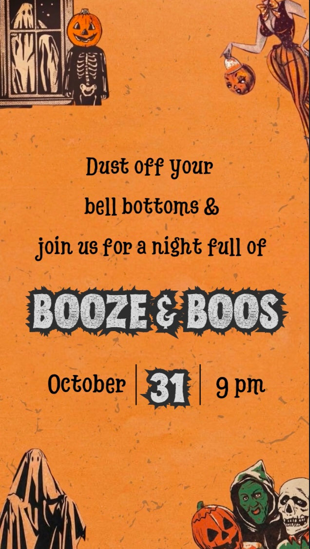 Retro Halloween Birthday Animated Video Invitation | Canva Template | Instant Download