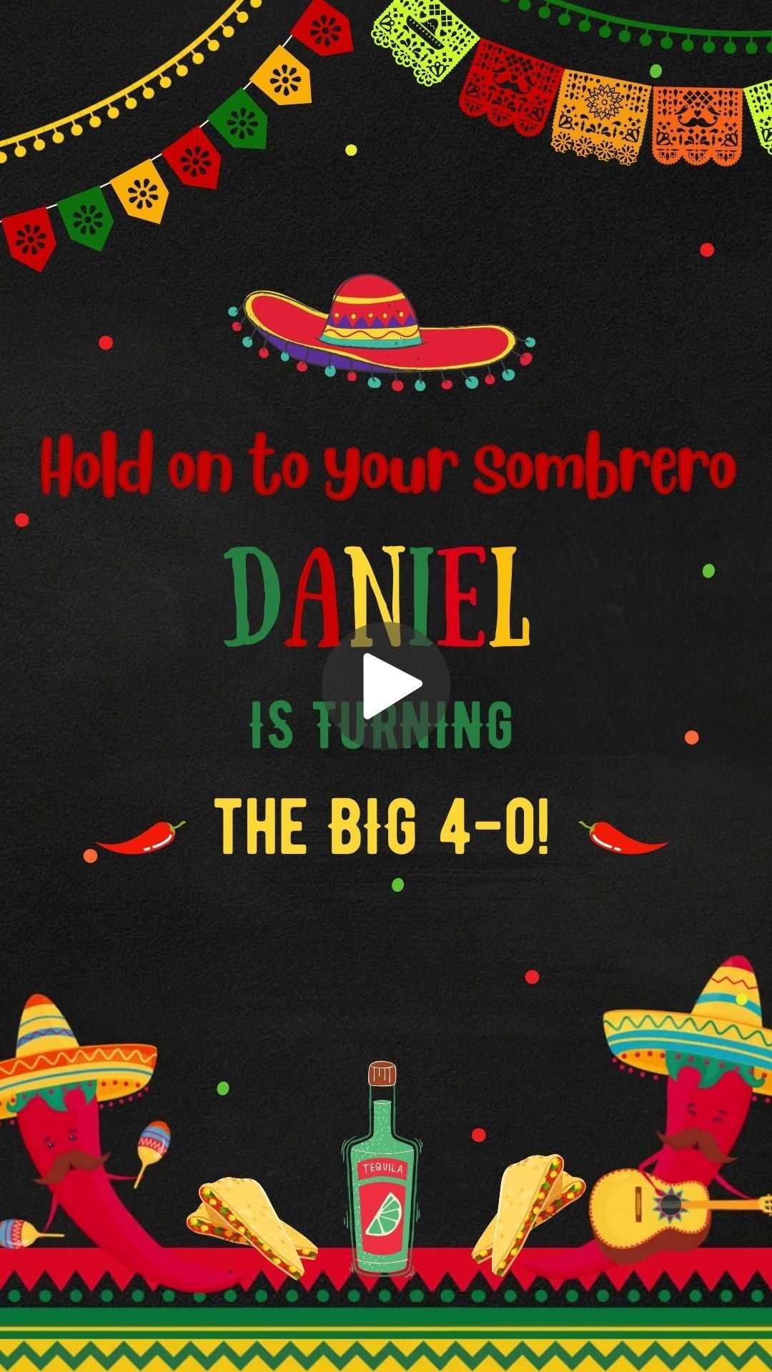 tacos and tequila birthday invitations​