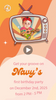 groovy birthday invitations​