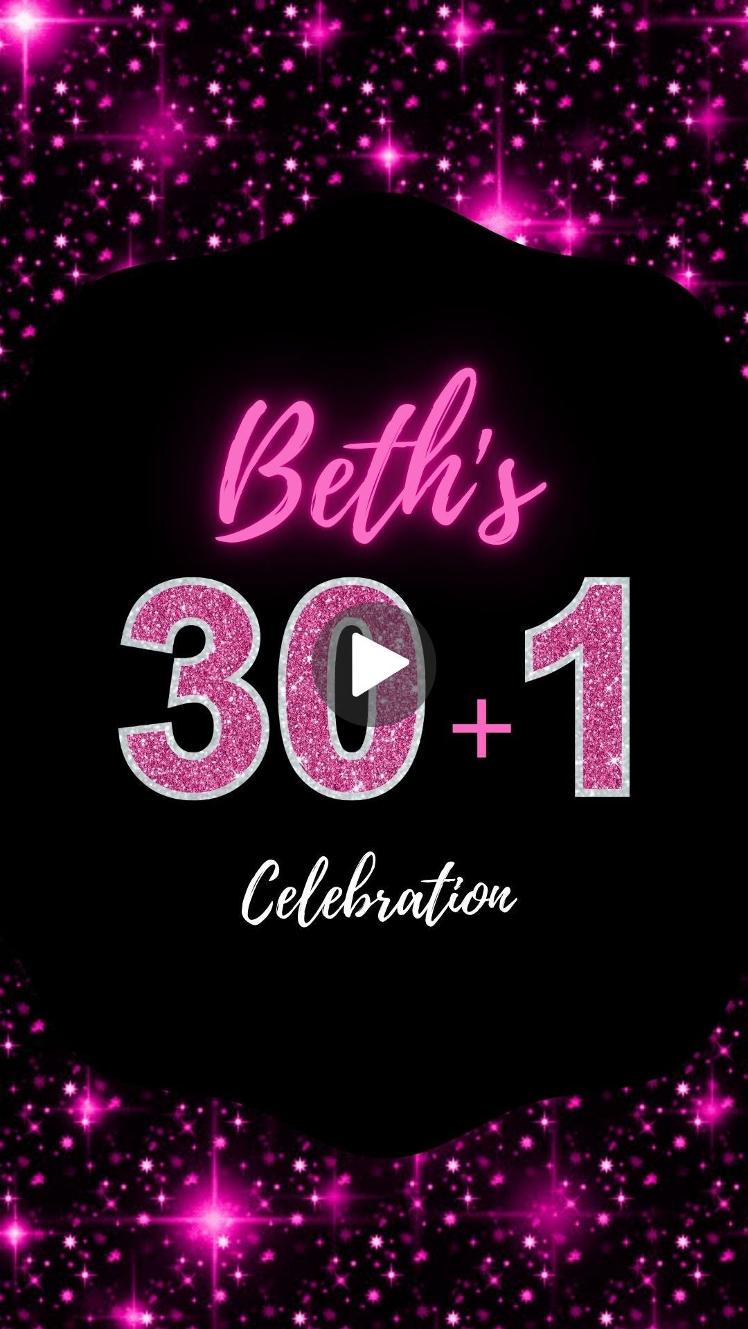 Thirty+1 Party Invitation - Thirty+1 Birthday Party Invite