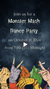 Monster Mash Party Video Invitation - Spookiest Monster Mash Dance Party Invite