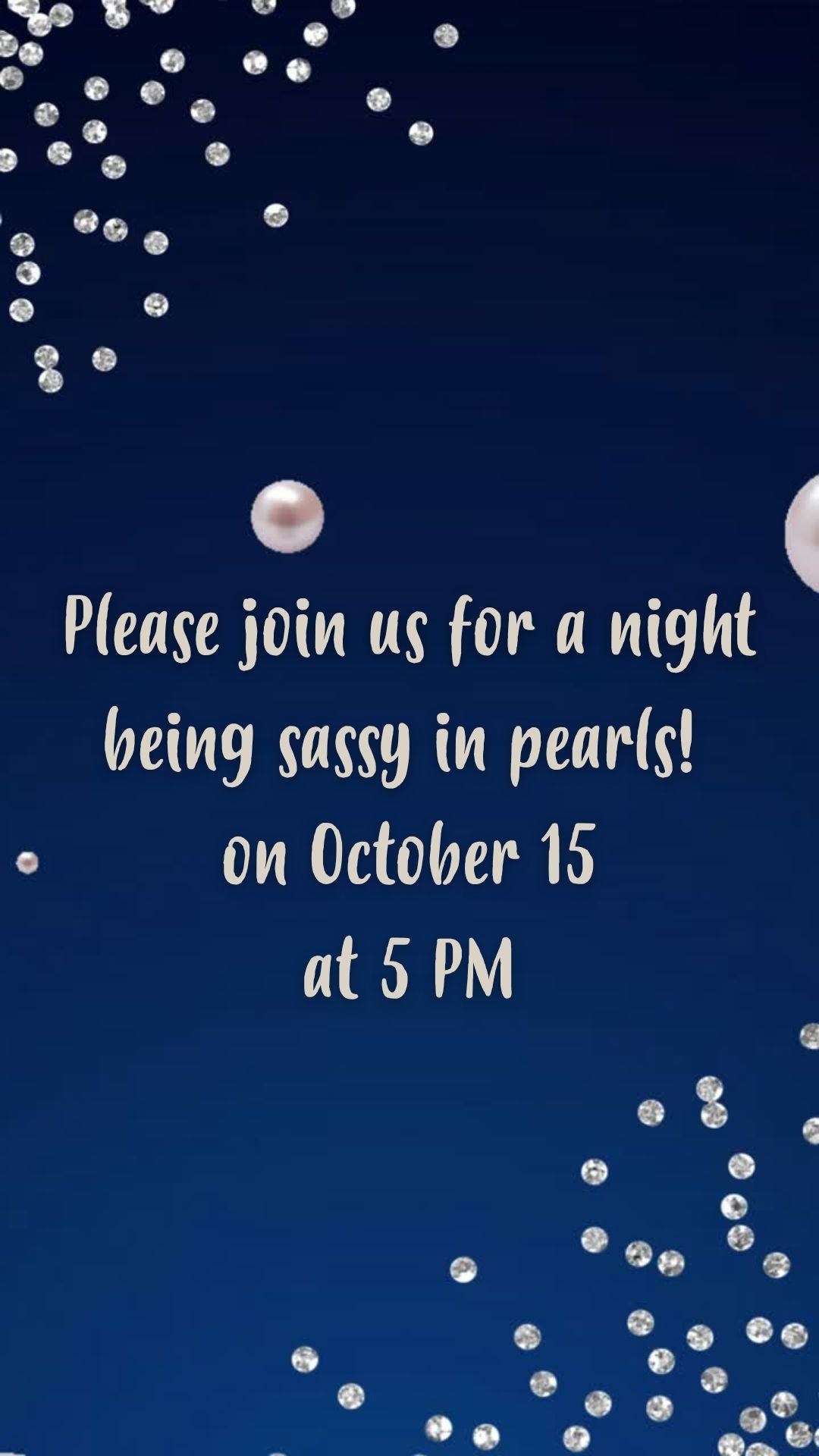 Sassy in Pearl Dinner Birthday Party Invitation - Night Being Sassy in Pearl Birthday Invite | Canva Template | Instant Download - urnotinvitedInvitationsyourenvitedurnotinvitedINV-0253Video OnlySassy in Pearl Dinner Birthday Party Invitation - Night Being Sassy in Pearl Birthday Invite | Canva Template | Instant Download
