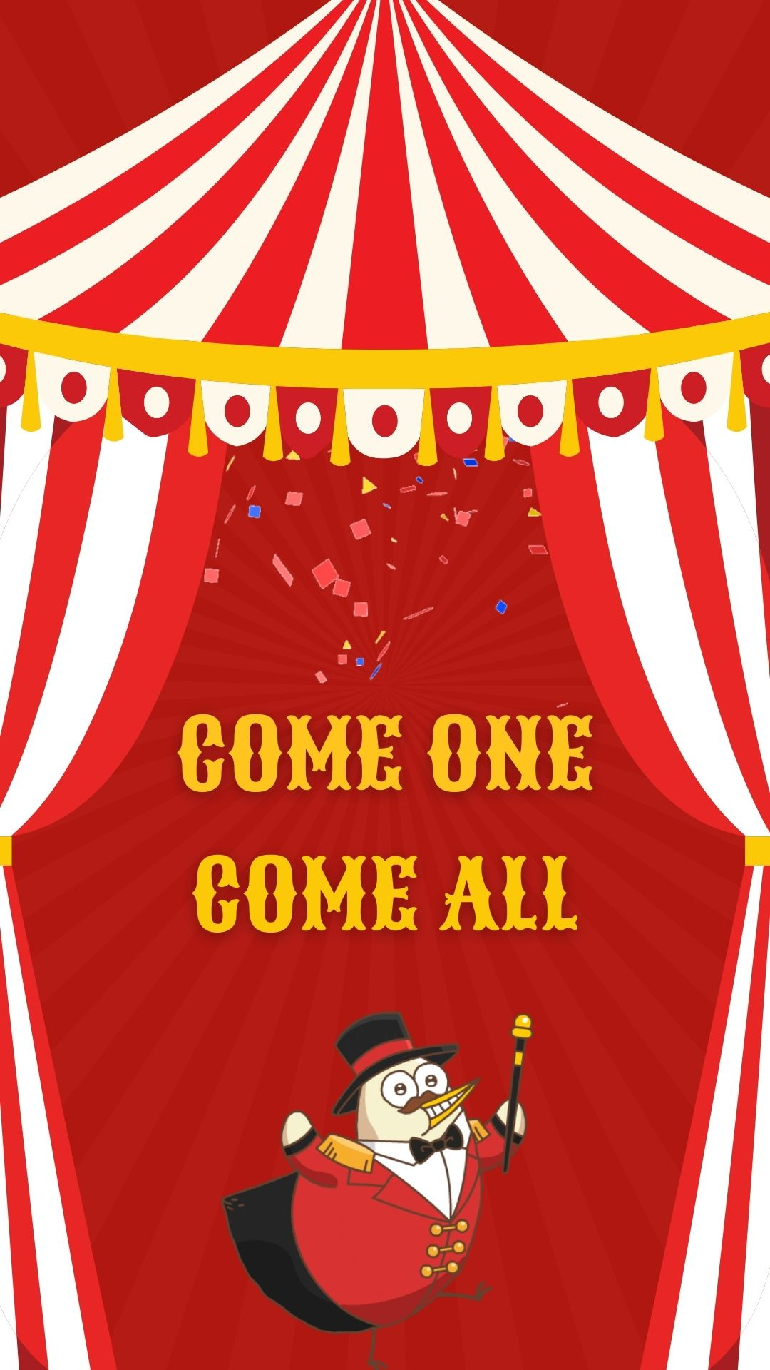 circus birthday invitations​