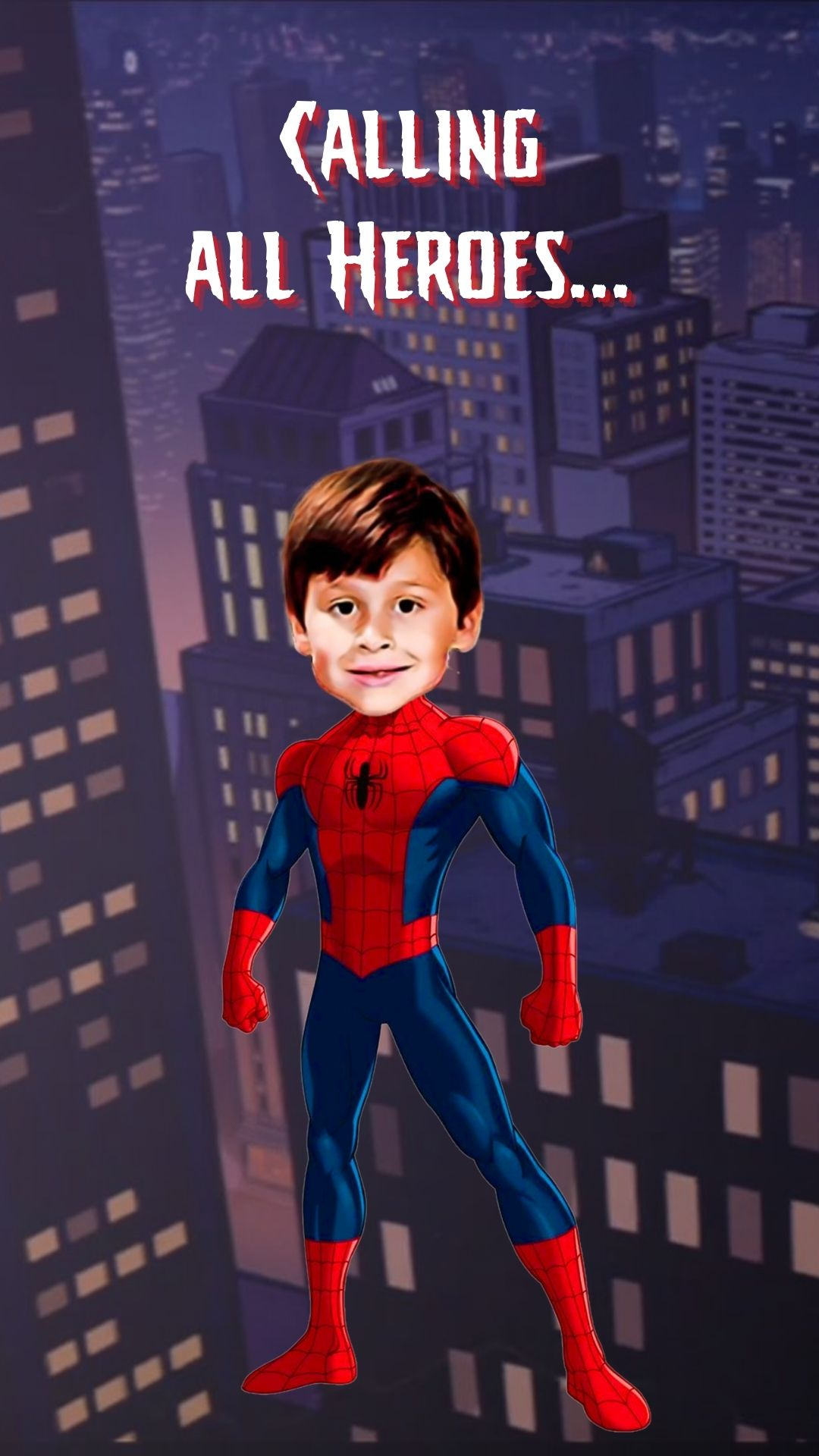 spider man birthday invitation​