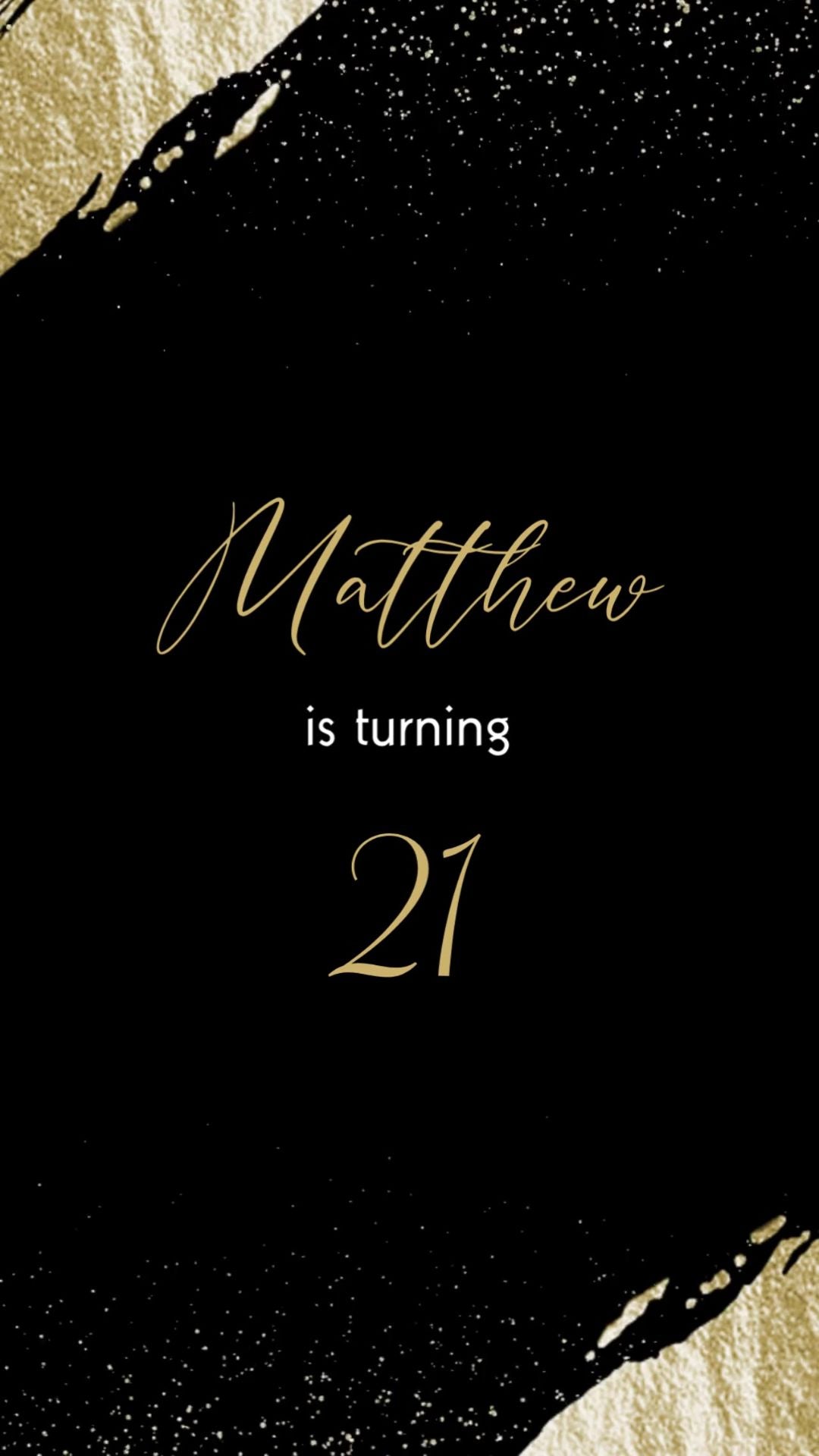 21st Birthday Video Invitation Black & Gold | Elegant 21st Party Evite | Canva Template | Instant Download - urnotinvitedAdult BirthdayurnotinvitedurnotinvitedVideo Only21st Birthday Video Invitation Black & Gold | Elegant 21st Party Evite | Canva Template | Instant Download