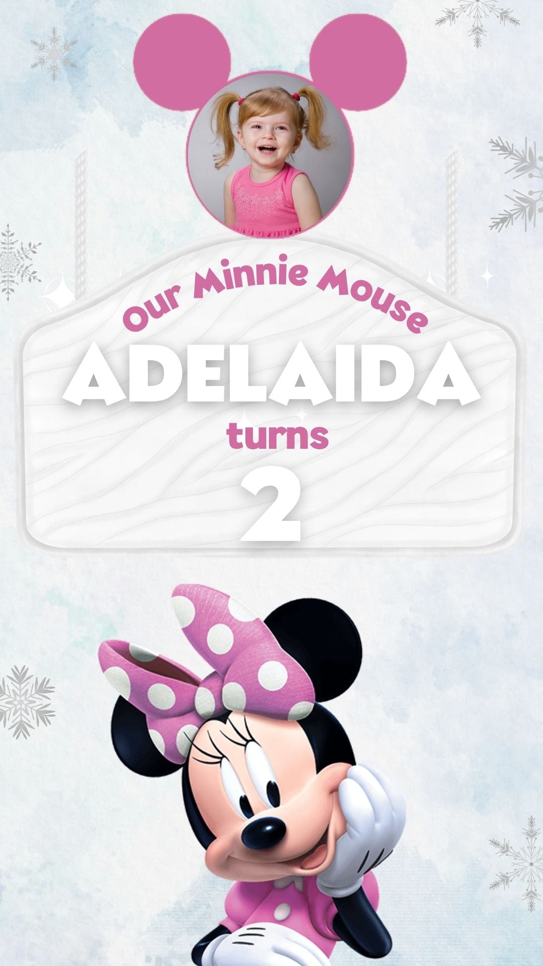minnie mouse birthday invitations​