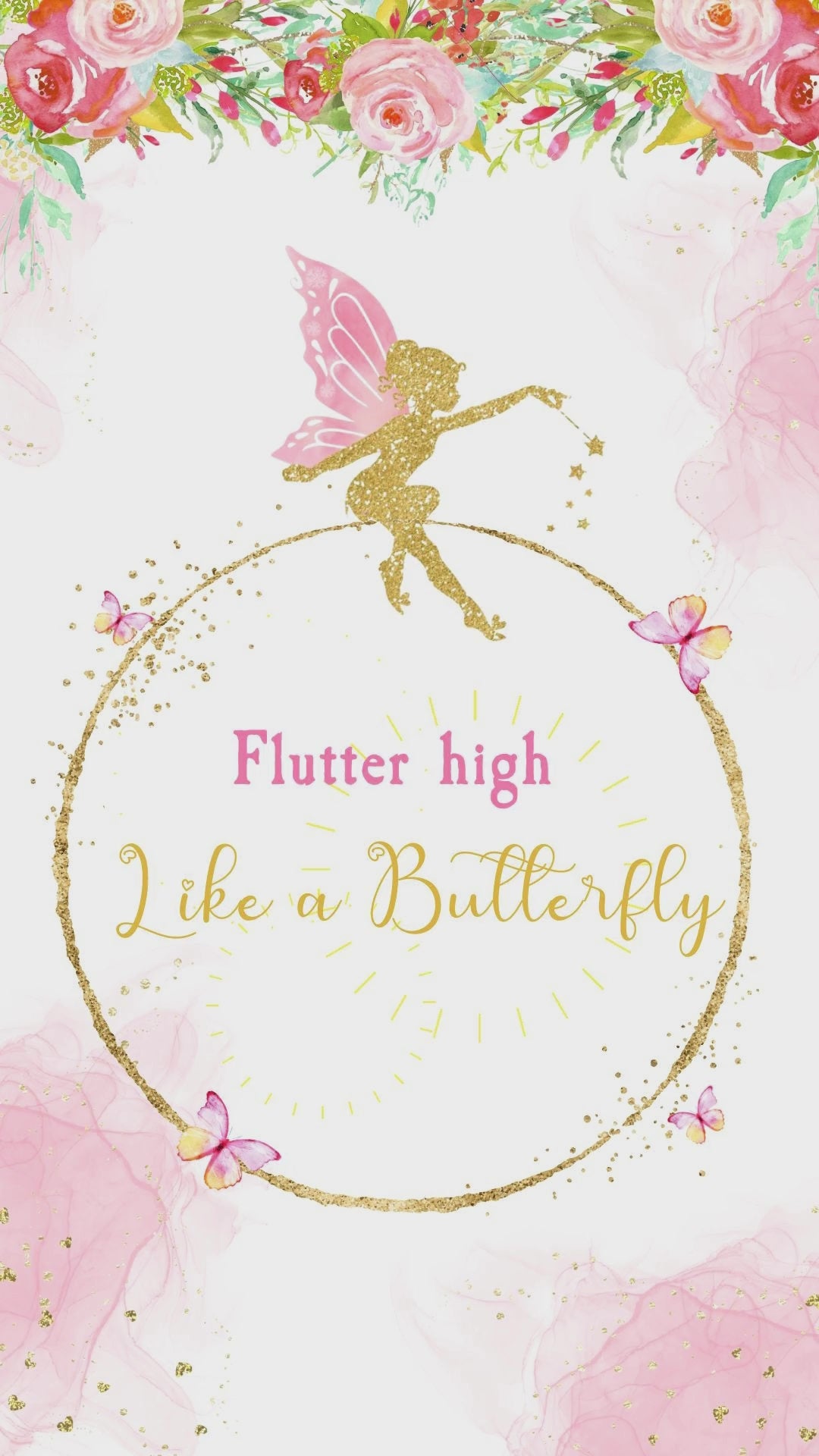 butterfly birthday invitations​