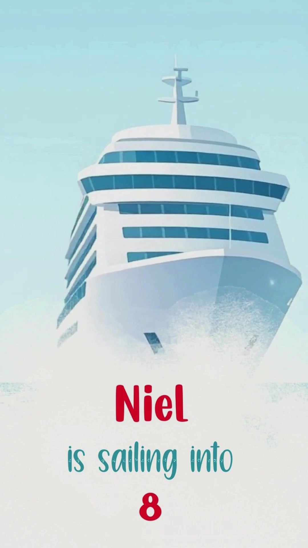 Cruise Boarding Pass Birthday Invite - Cruise Boarding Birthday Party Invitation | Canva Template | Instant Download