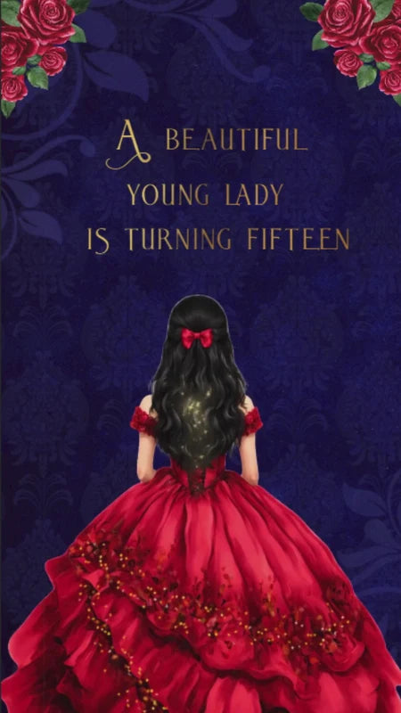 Beauty and the Beast Quinceañera Video Invitations 