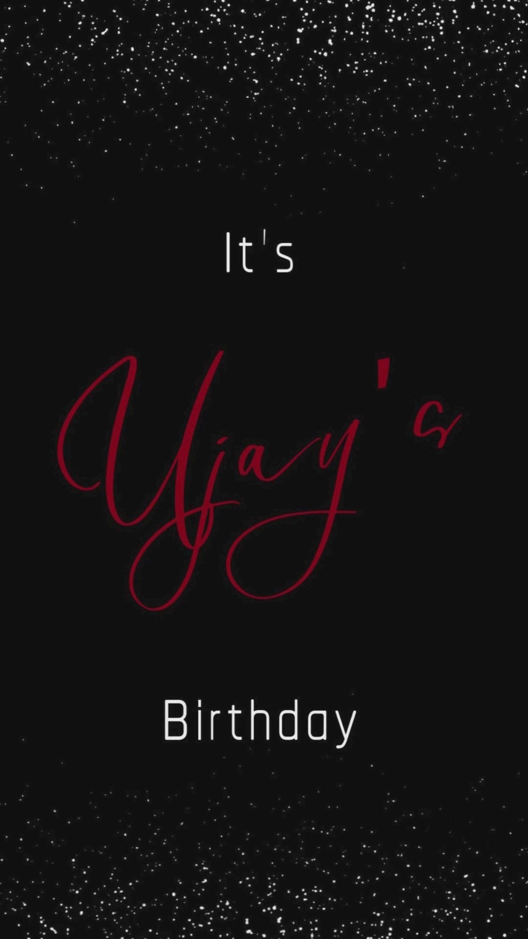 Classy black and white birthday invitation video with timeless elegance design for milestone birthdays