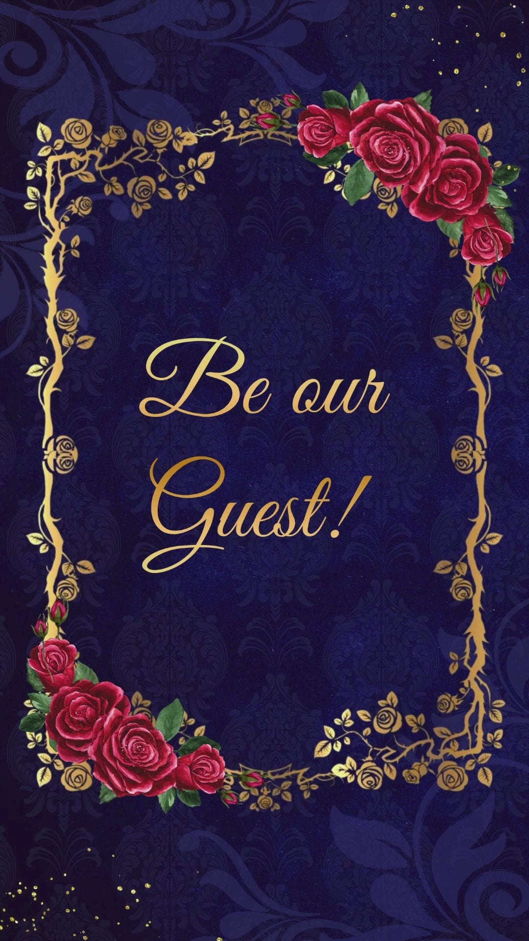 Brown Skin & Curly Hair Invitation - Quinceañera Enchanted Rose Quince Años Invite