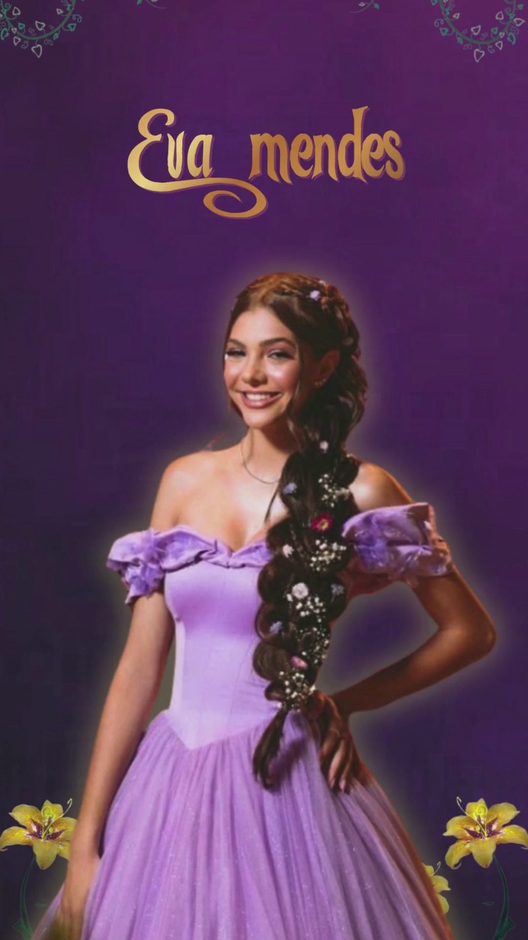 Enchanted Lantern Quinceañera Video Invitation | Princess Fairytale Theme Evite | Canva Template | Instant Download