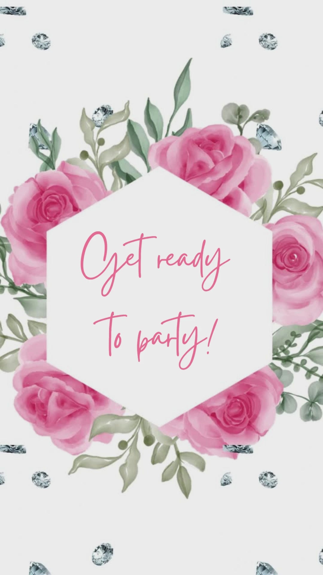 Rose & Diamond Birthday Video Invitation – Luxury Glam Party Invite | Canva Template | Instant Download - urnotinvitedInvitationsurnotinvitedurnotinvitedINV-1278Video OnlyRose & Diamond Birthday Video Invitation – Luxury Glam Party Invite | Canva Template | Instant Download