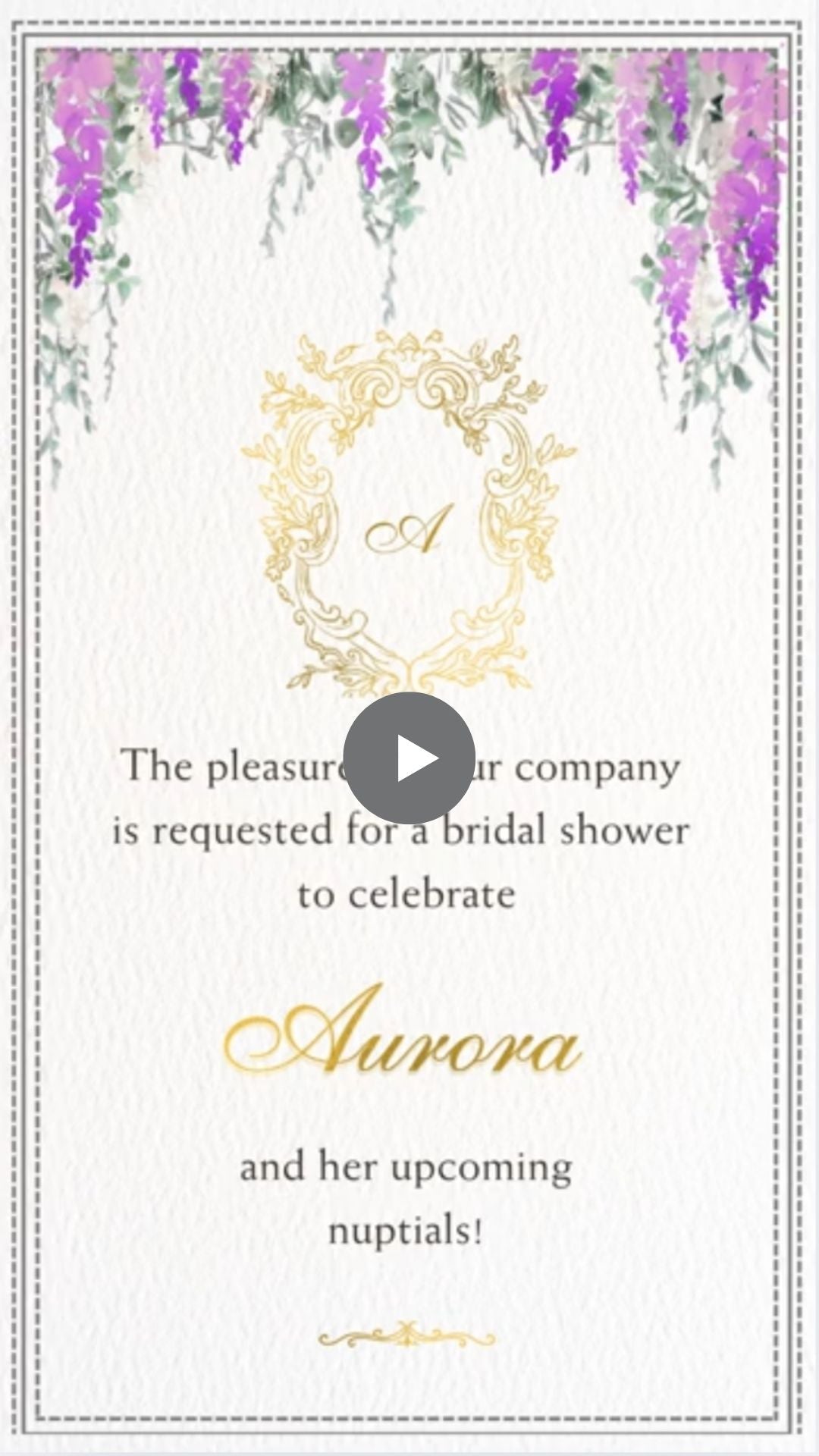 Regency Tea Party Bridal Shower Video Invitation | Vintage Elegant Bridal Evite | Garden Party Invite | Animated Digital Invitation | Canva Template | Instant Download - urnotinvitedBridal ShowerurnotinvitedurnotinvitedVideo OnlyRegency Tea Party Bridal Shower Video Invitation | Vintage Elegant Bridal Evite | Garden Party Invite | Animated Digital Invitation | Canva Template | Instant Download