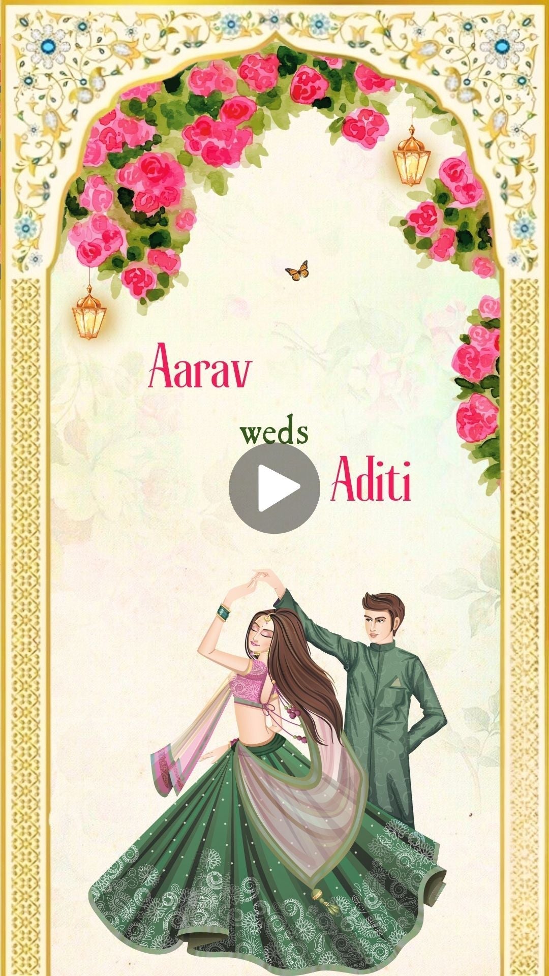 Royal Wedding Video Invitation - Royal Theme Wedding Festivities Invite Digital - Save the date - urnotinvitedIndian WeddingurnotinvitedurnotinvitedINV-13275Video OnlyRoyal Wedding Video Invitation - Royal Theme Wedding Festivities Invite Digital - Save the date