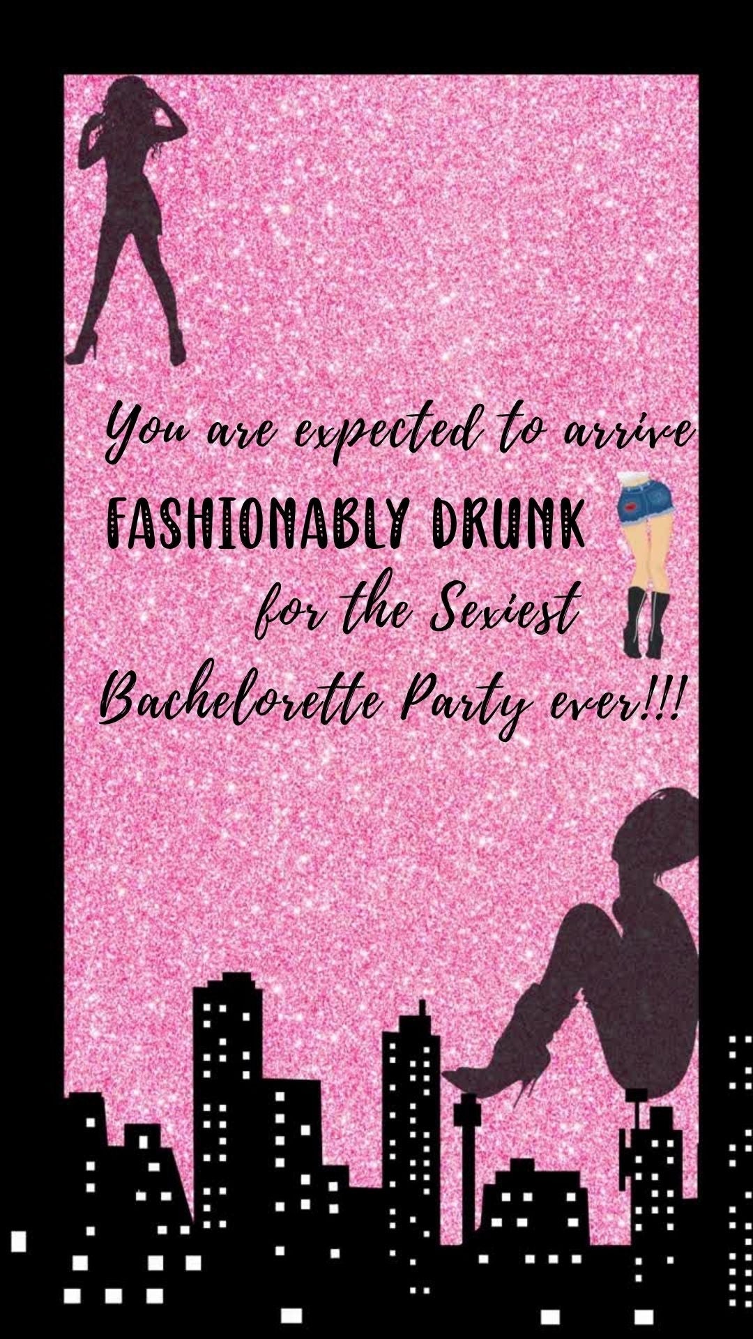 Sex and the City Inspired Bachelorette Invitation – Chic Girls Night Party Invite – Sexiest Bachelorette Party Invite | Canva Template | Instant Download - urnotinvitedBacheloretteyourenvitedurnotinvitedINV-0256Video OnlySex and the City Inspired Bachelorette Invitation – Chic Girls Night Party Invite – Sexiest Bachelorette Party Invite | Canva Template | Instant Download