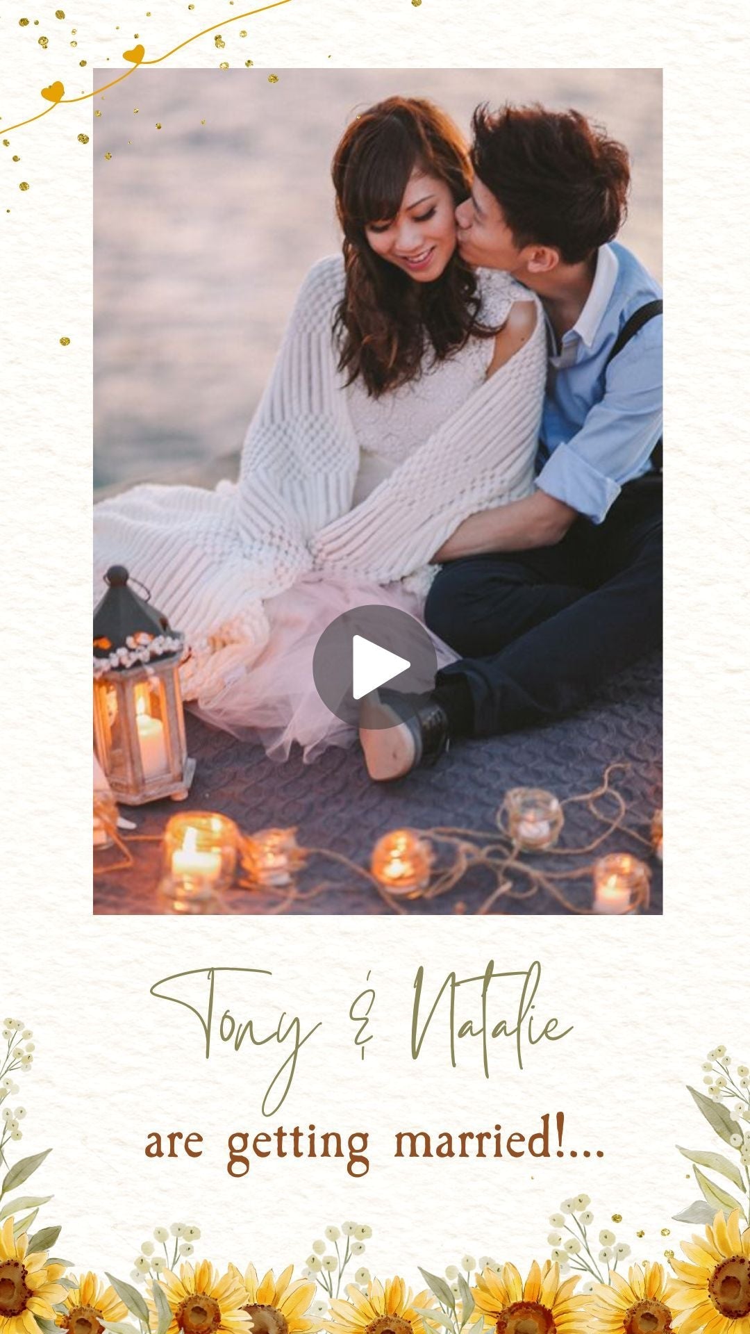 Sunflower Wedding Invitation - Sunflower Theme Wedding Digital Invite - Save The Date - urnotinvitedIndian WeddingurnotinvitedurnotinvitedINV-1252Video OnlySunflower Wedding Invitation - Sunflower Theme Wedding Digital Invite - Save The Date