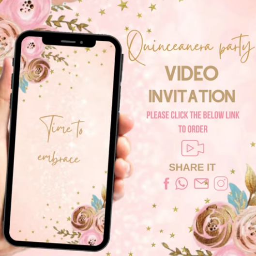 Quinceanera Invitation