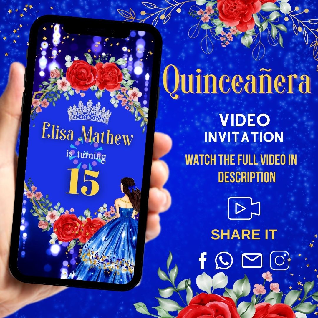 Sample of Quinceanera Invitation QUINCE BIRTHDAY