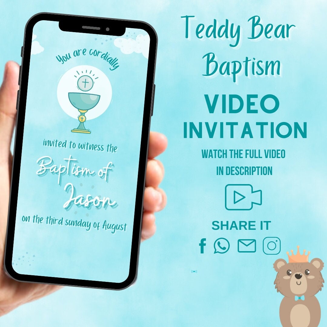 Baptism Video Invite