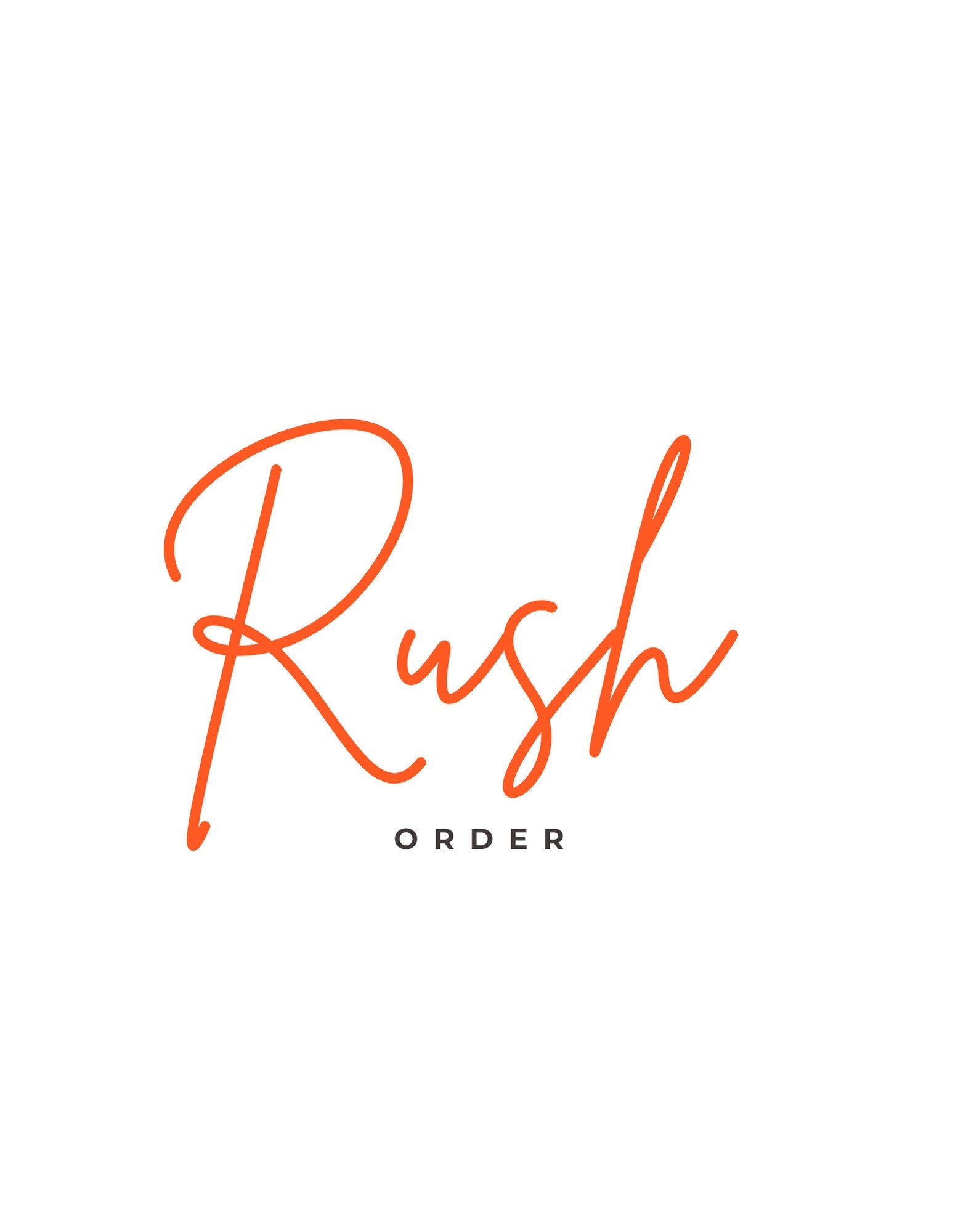 Rush order for video invite